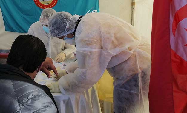 فيروس كورونا: 80 حالة وفاة و 2059 إصابة إضافية في تونس