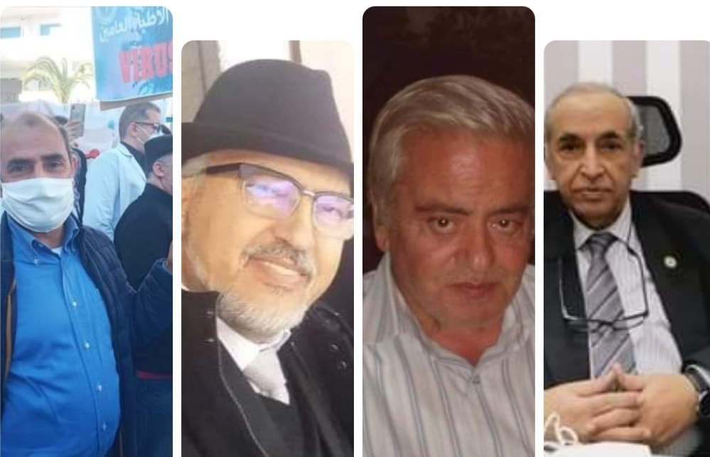 تونس: وفاة 4 أطباء نهاية الأسبوع الحالي بسبب فيروس كورونا
