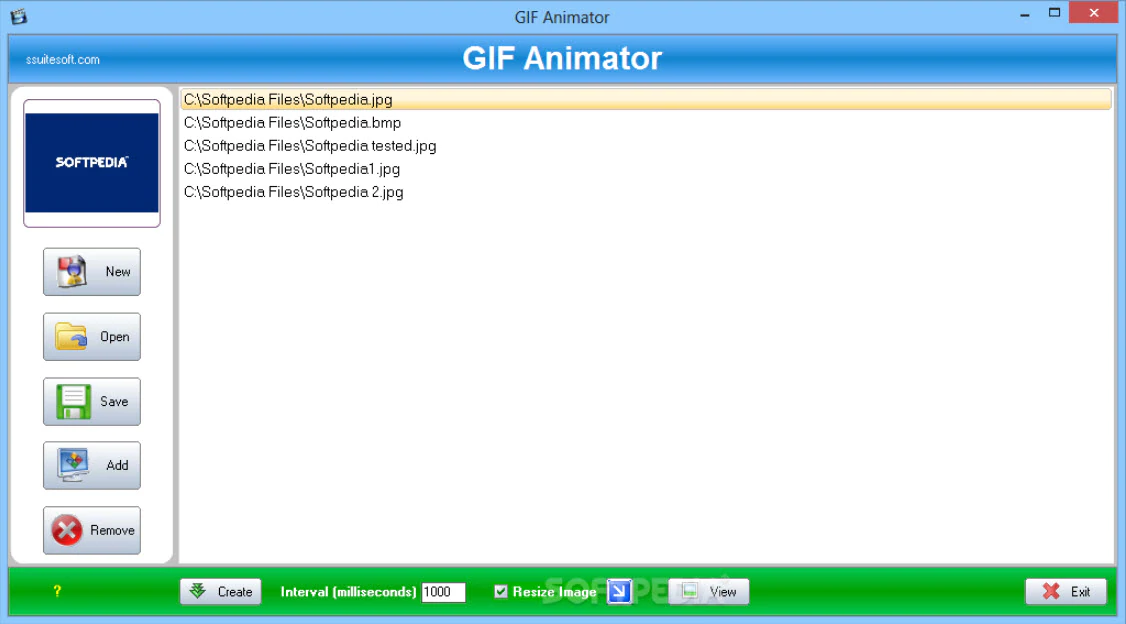 SSuite Gif Animator - أفضل محرر gif
