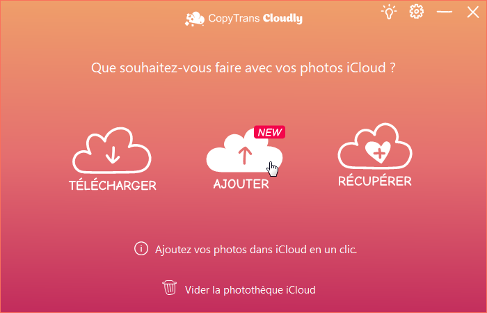 ضع صورك على iCloud عبر CopyTrans Cloudly