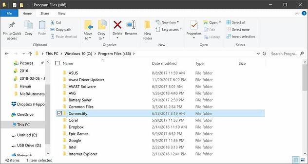 كيفية إلغاء تثبيت التطبيقات في مجلد ملفات البرنامج في نظام التشغيل Windows 10