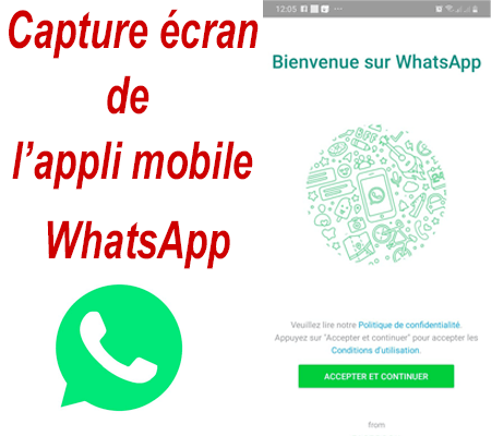 قم بالتسجيل في تطبيق Whatsapp للهاتف المحمول.