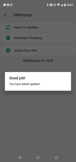 تم تحديث GBWhatsApp إلى أحدث إصدار