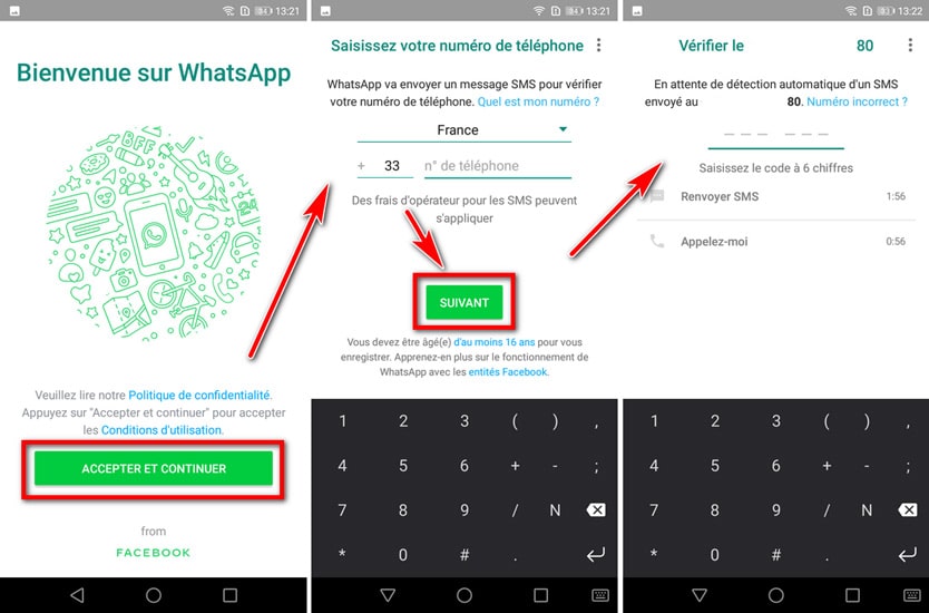 كيفية استرداد whatsapp على هاتفي المحمول