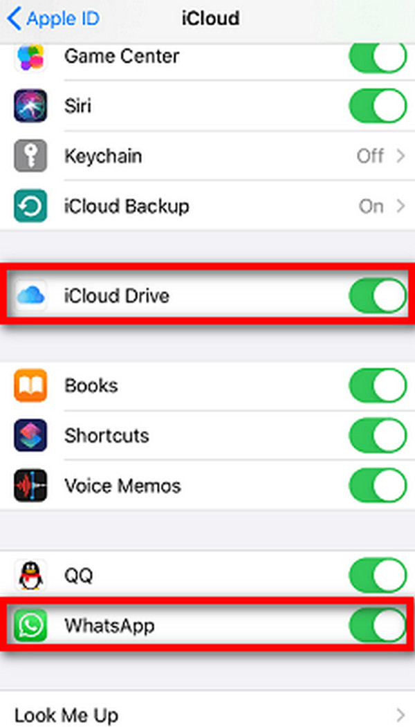سجل WhatsApp Audio على iPhone باستخدام iCloud