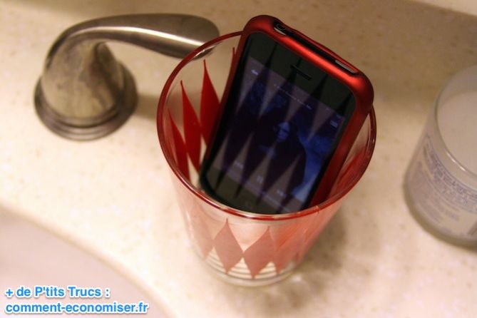 استخدم الزجاج كمكبر صوت لجهاز iPhone