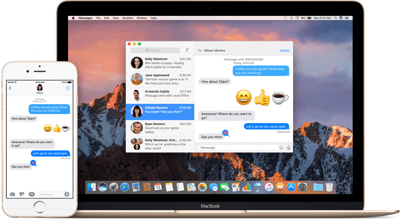 اتصل بـ iMessage عبر Mac لتسجيل الرسائل الصوتية