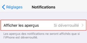 إدارة الإخطارات على شاشة قفل iPhone مع iOS 11