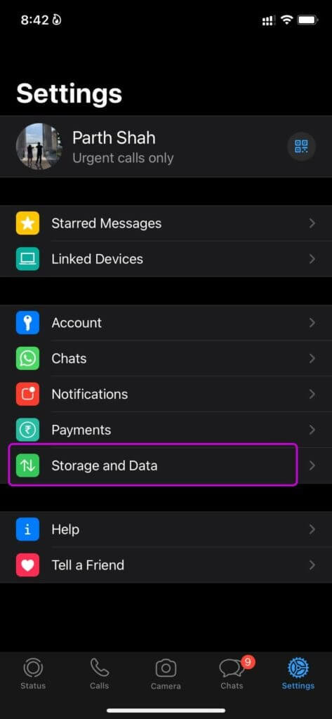 التخزين المفتوح والبيانات يمنعان whatsapp من حفظ الصور 473x1024 1 - كيفية منع WhatsApp من حفظ الصور على iPhone و Android