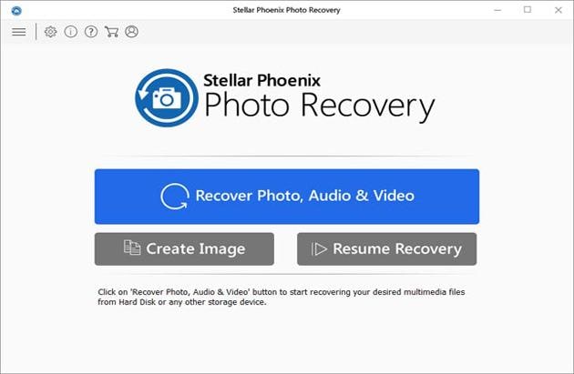 استعادة الصور المجانية مع Stellar Phoenix
