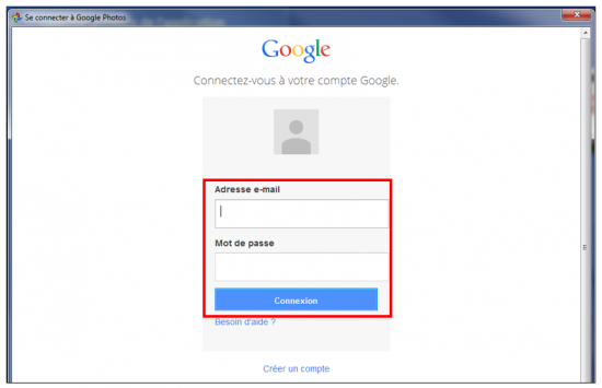 10 - صور Google مجانية وغير محدودة لتخزين الصور عبر الإنترنت - تسجيل الدخول إلى تطبيق الكمبيوتر