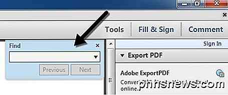 كيفية البحث عن نص في ملفات PDF متعددة مرة واحدة