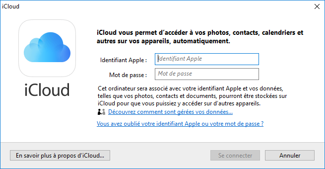 iCloud لـ Windows