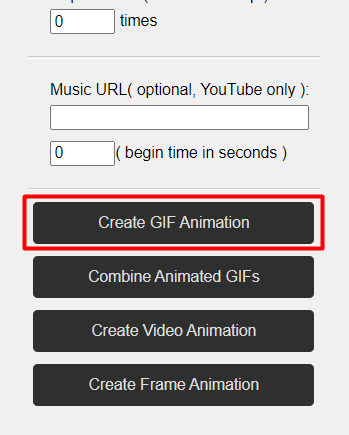 إنشاء gif