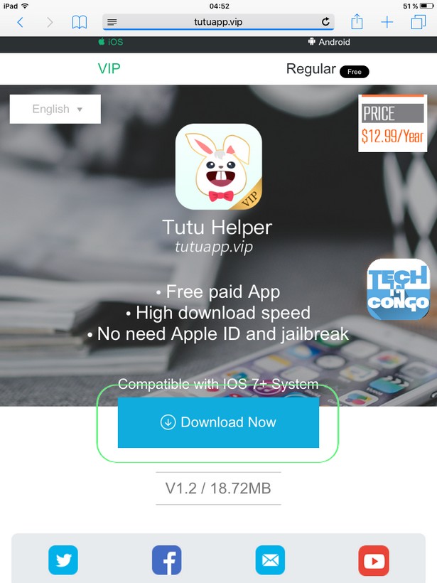 قم بتنزيل Atutu Helper iOS كيفية تثبيت WhatsApp على iPad بدون هاتف أو كمبيوتر شخصي