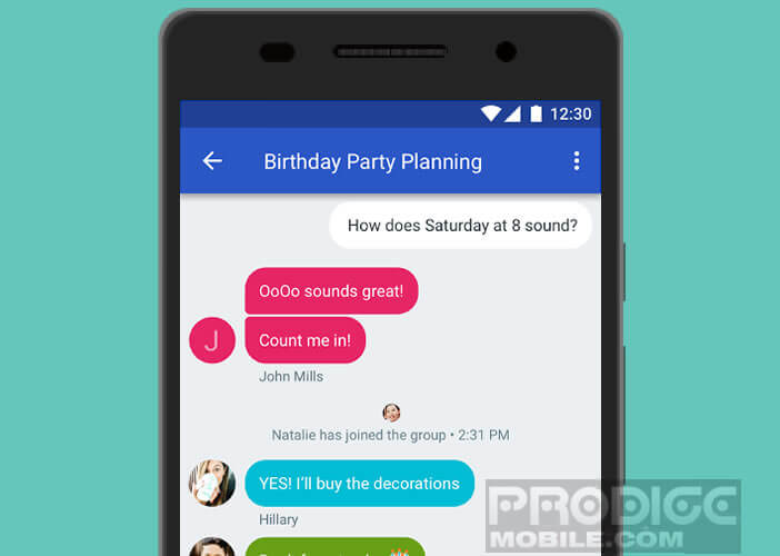 رسائل Android: تطبيق SMS من Google