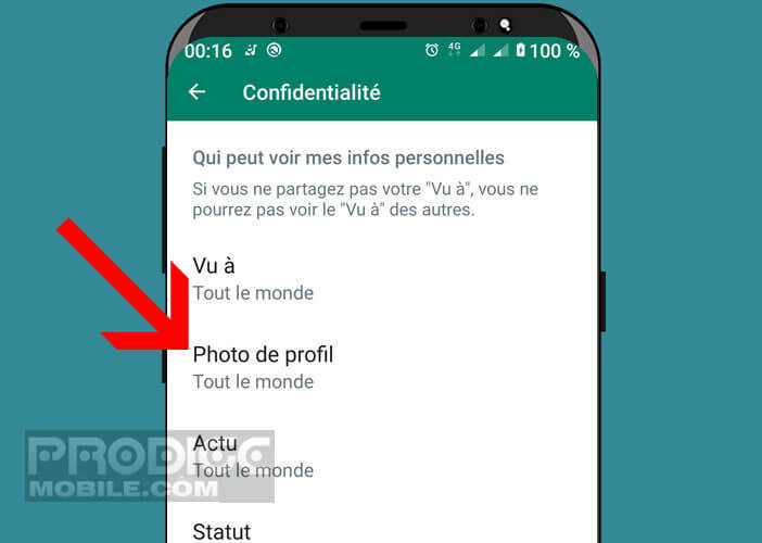 تغيير إعدادات الخصوصية في WhatsApp
