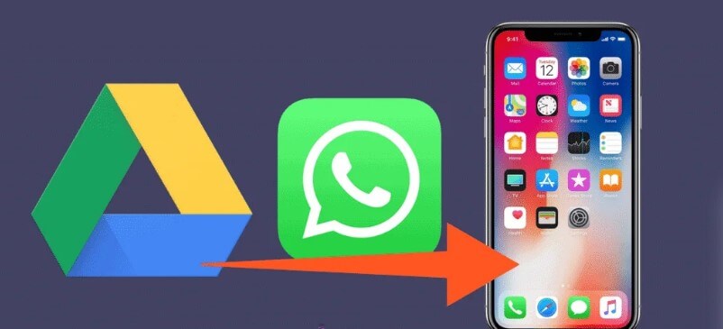 استعادة نسخة WhatsApp الاحتياطية من Google Drive إلى iPhone