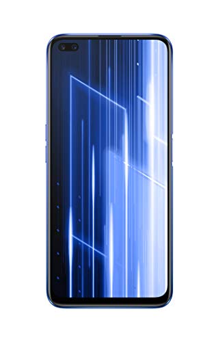 REALME X50 5G Silver Unlocked Smartphone 5G - (الشاشة: 6.57 بوصة - 6 جيجا بايت رام - 128 جيجا بايت روم - ثنائي نانو SIM - Android) [Version Française] + عرضت قذيفة شفافة