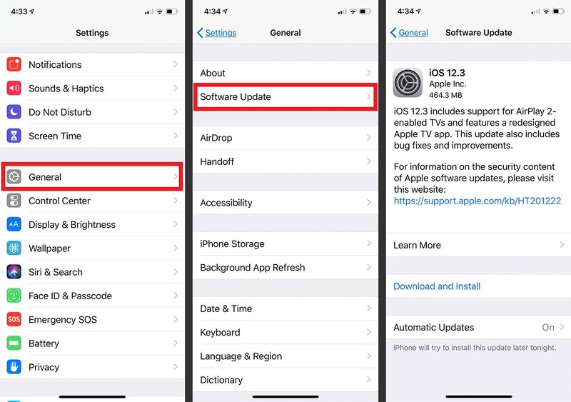 تحديث iOS لإصلاح البريد يظهر رسالة غير مقروءة ، لكن لا يوجد شيء