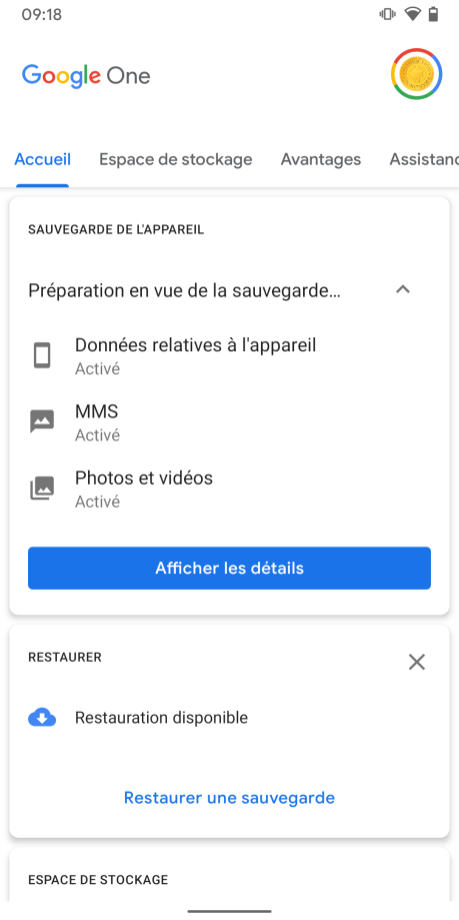 Google One backup (2)