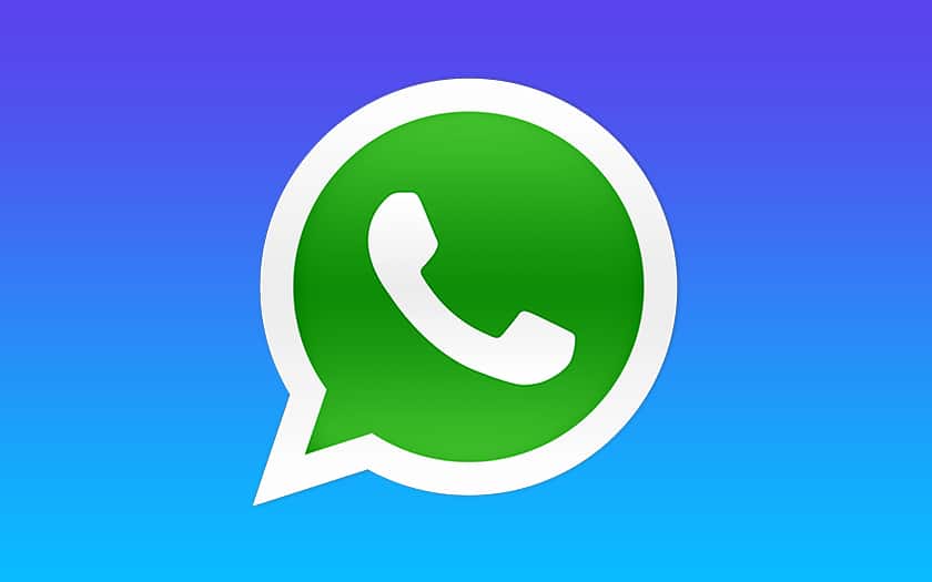 شعار whatsapp وخلفية ملونة